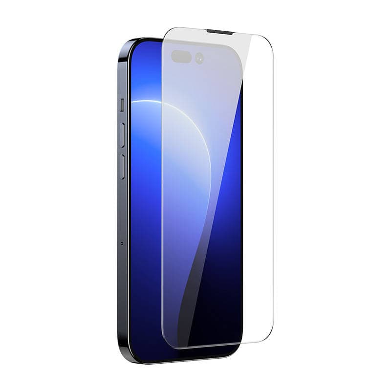 Baseus Crystal Kaljeno steklo za iPhone 14 Pro (2 kosa) 7