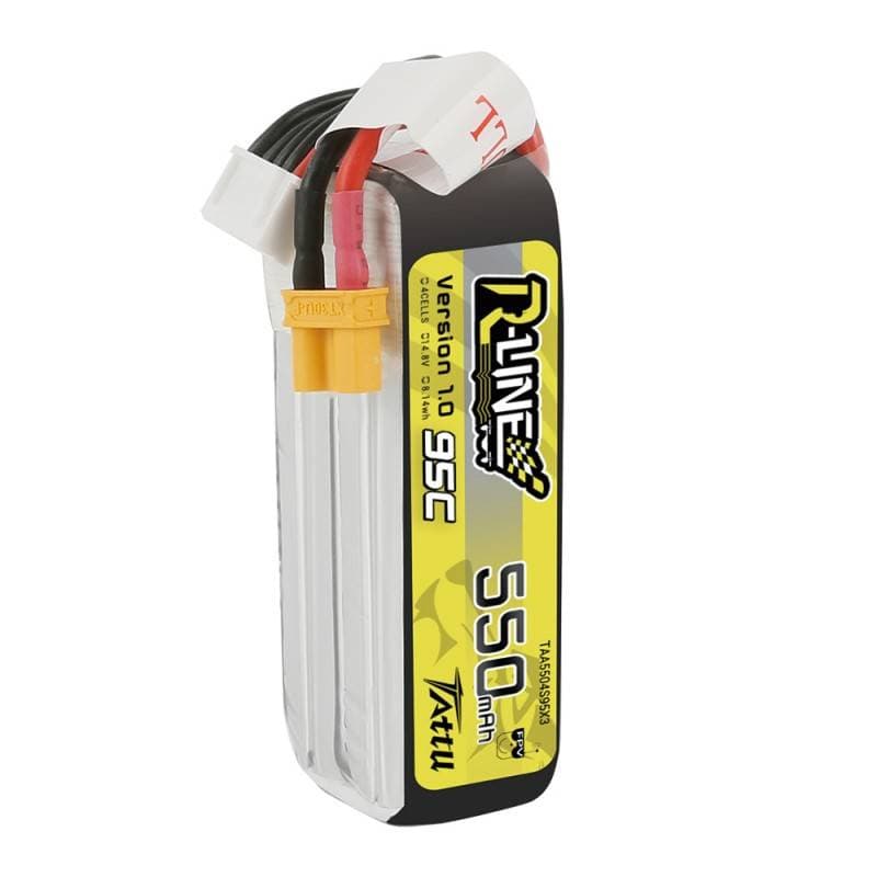 Tattu R-Line baterija 550mAh 14.8V 95C 4S1P 3