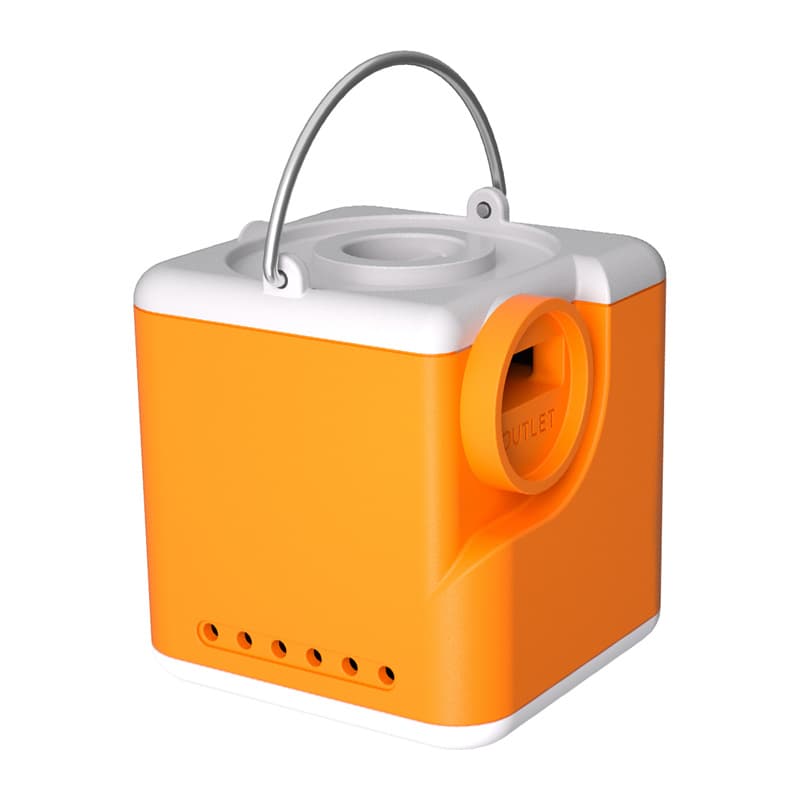 Flextail Nano Pump 5C1 prenosna pumpa (oranžna)