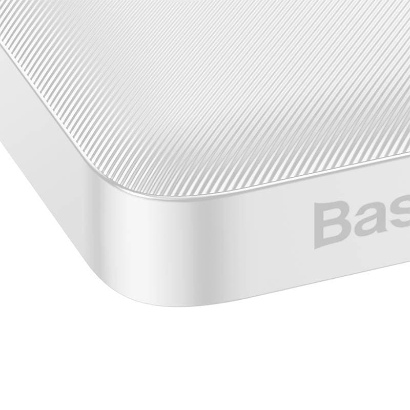Baseus Bipow 10000mAh, 20W (bela) - Prenosni polnilnik 5