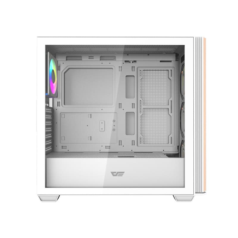 Darkflash DS900WS računalniško ohišje (belo) + 4 ARGB ventilatorji 4