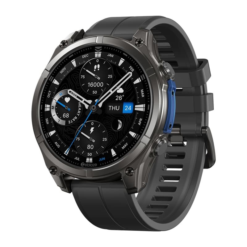 Pametna ura Zeblaze Vibe 8 Abyss (črna)