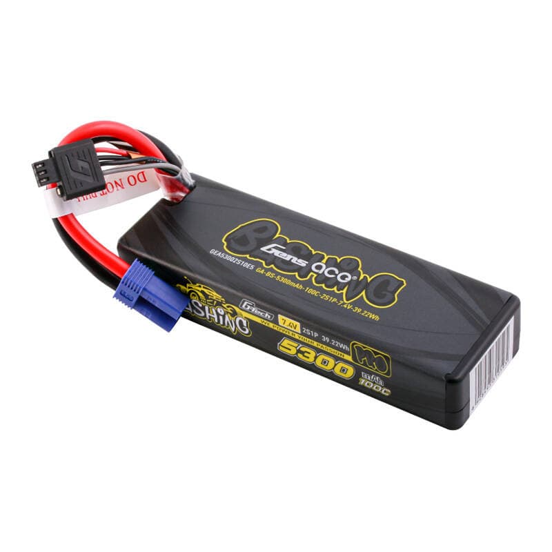 Gens ace G-Tech baterija 5300mAh 7.4V 2S 100C EC5 3