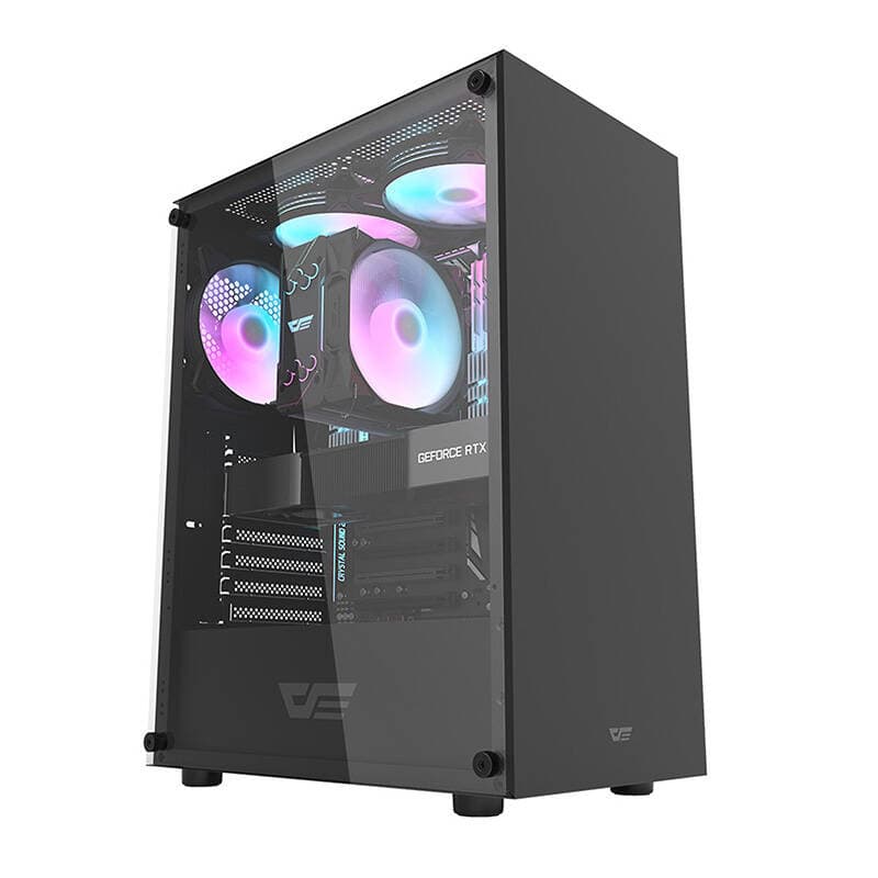 Računalniško ohišje darkFlash DK100 (črno) 5