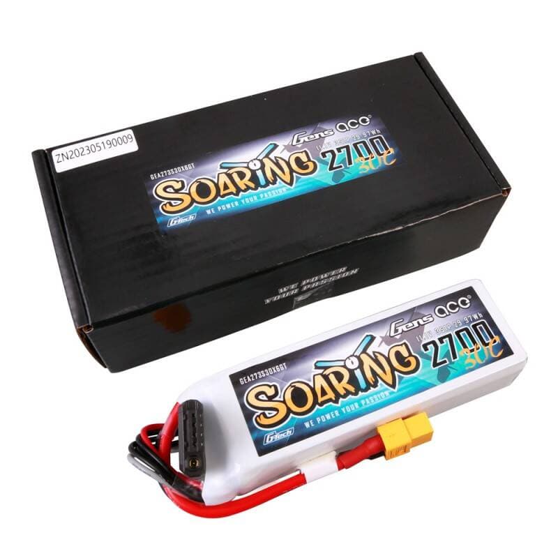 Gens ace G-Tech Soaring Lipo Baterija 2700mAh 11.1V 30C 3S1P 4