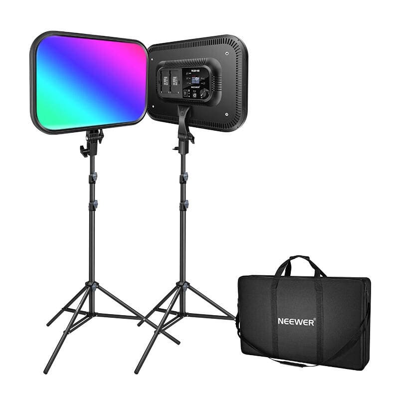 Neewer RGB168 RGB LED komplet (2 svetilki), 60W, 2500-8500K