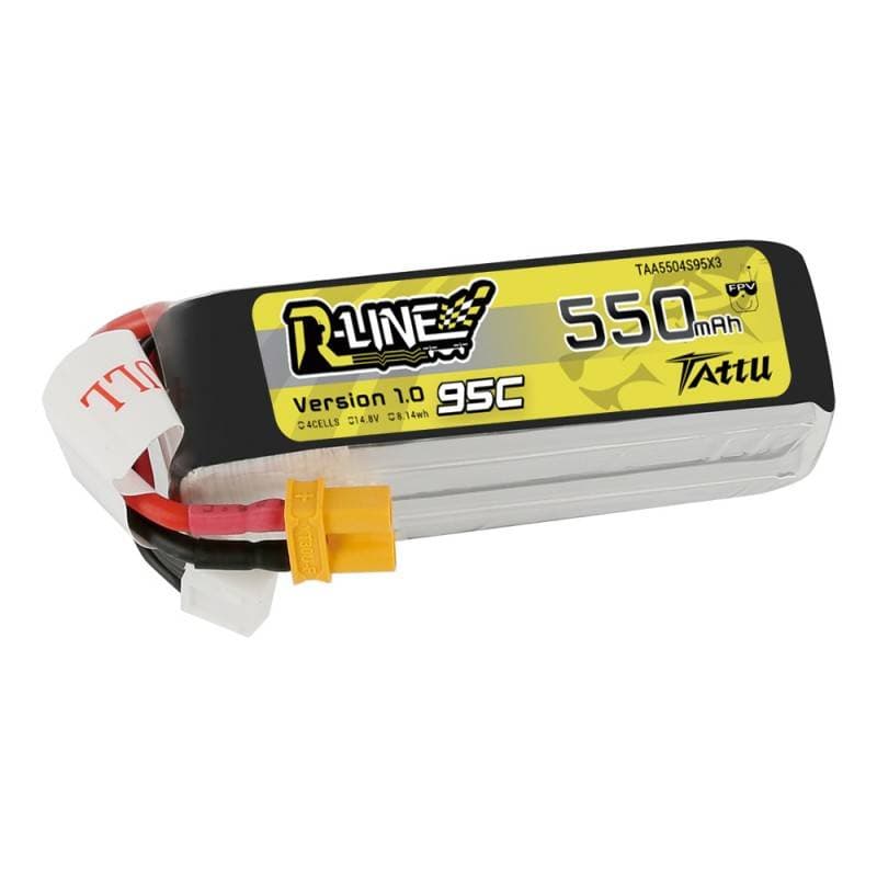 Tattu R-Line baterija 550mAh 14.8V 95C 4S1P