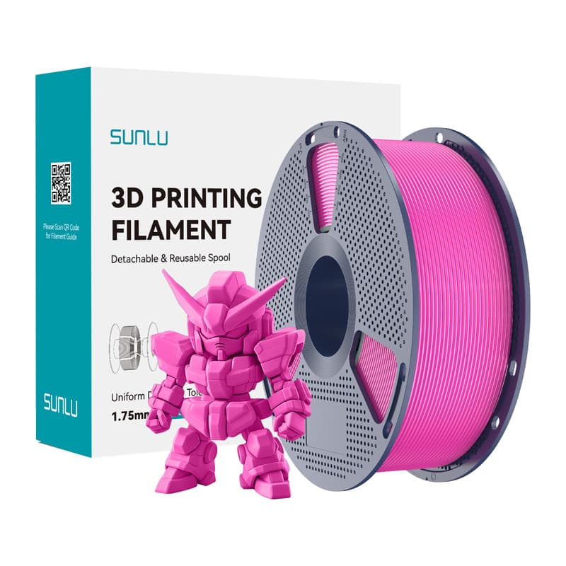 Sunlu PLA+ 2.0 filament, magenta, 1.75 mm 3