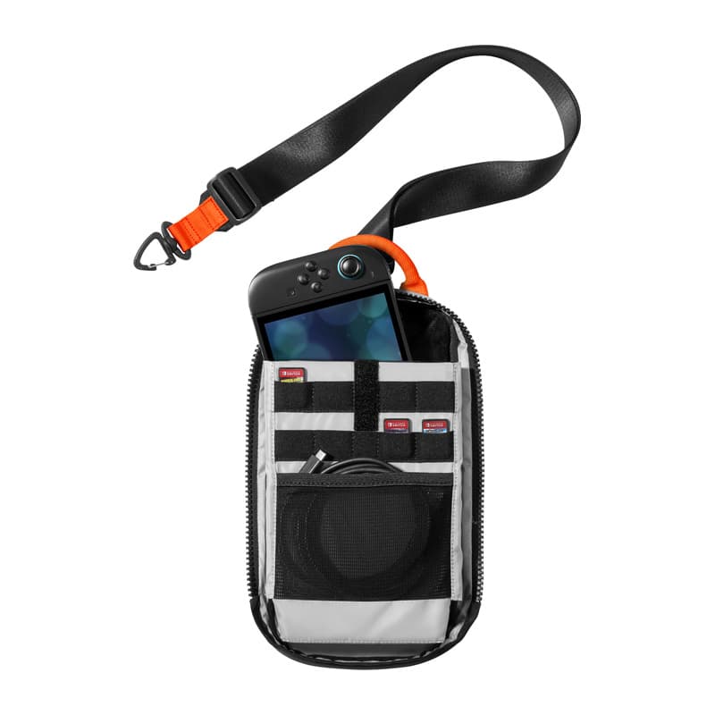 Potovalna torba TOMTOC GameOn-G49 za Switch 2 (siva) 8