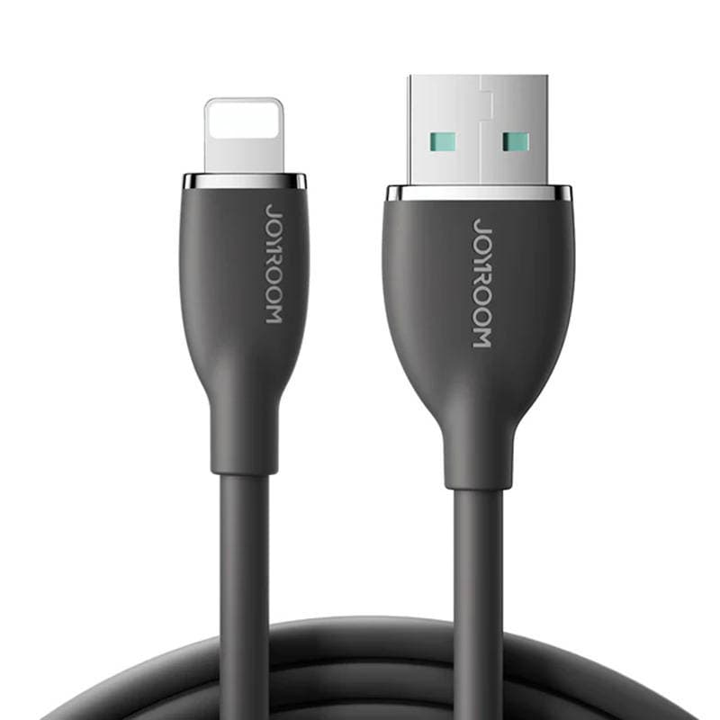 Joyroom Colorful kabel USB v Lightning, 3A, 1,2m, črn