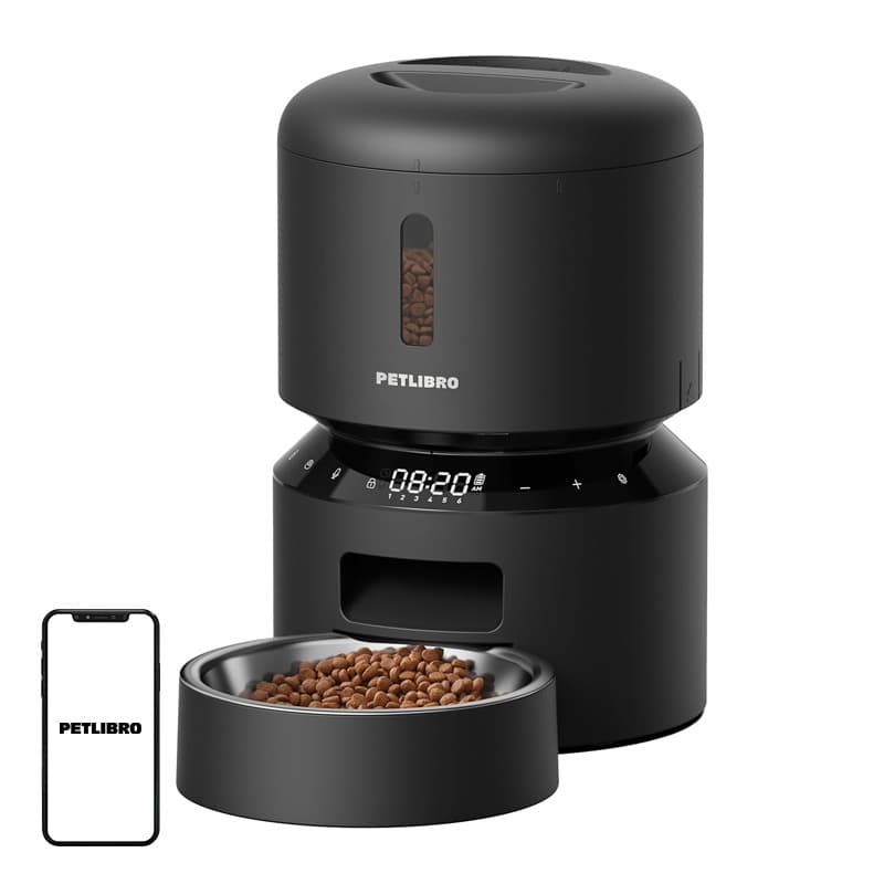PETLIBRO Granary 3L avtomatski razdelilnik hrane (črn)