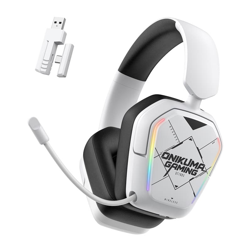 ONIKUMA BT883 gaming slušalke, bele