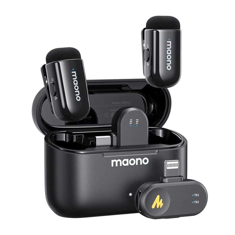 Maono WM622 PBC2 brezžični mikrofon za iPhone/iPad 3