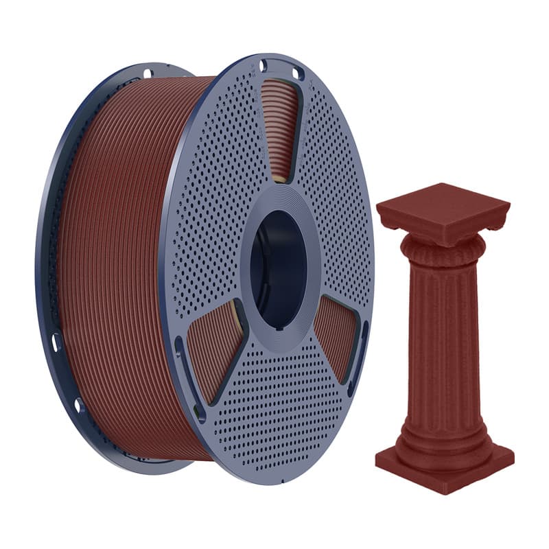 Sunlu PLA High-Speed Marble (Brick Red) 3D tiskalni filament 2