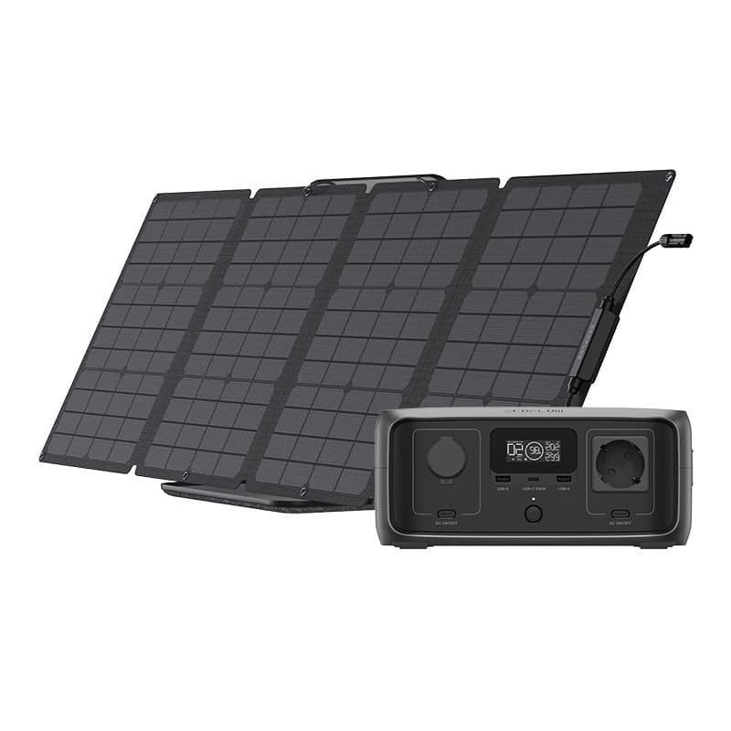 Set: EcoFlow River 3 Power Station + 110W solarni panel