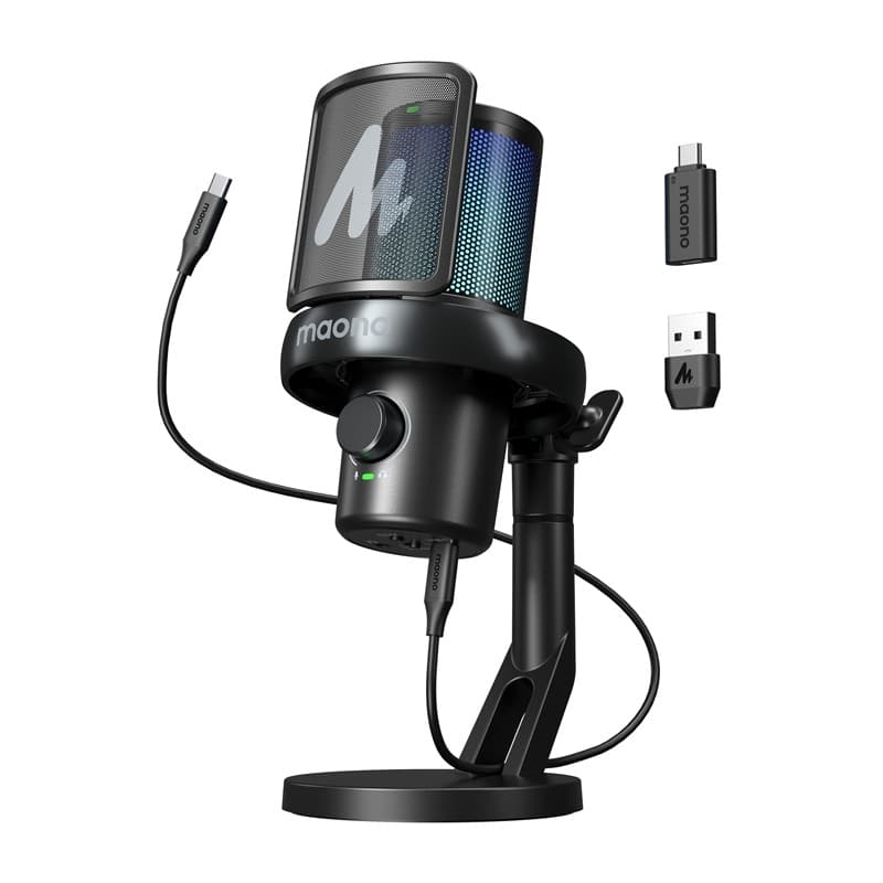 Maono DM40 Pro mikrofon, črn 2