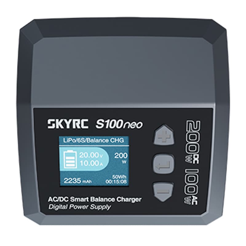 Pametni polnilnik SkyRC S100neo AC/DC 4