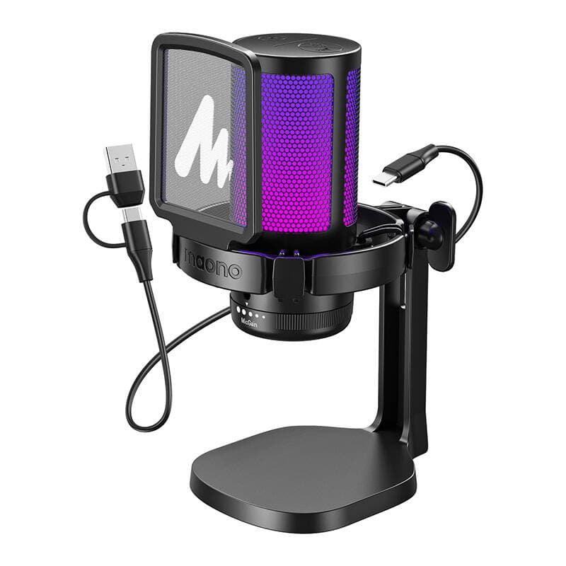 Maono DGM20 gaming mikrofon (črn) 4