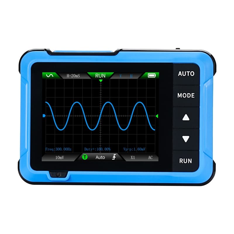 Prenosni 2-v-1 mini osciloskop FNIRSI DSO510 (osciloskop + generator signalov)