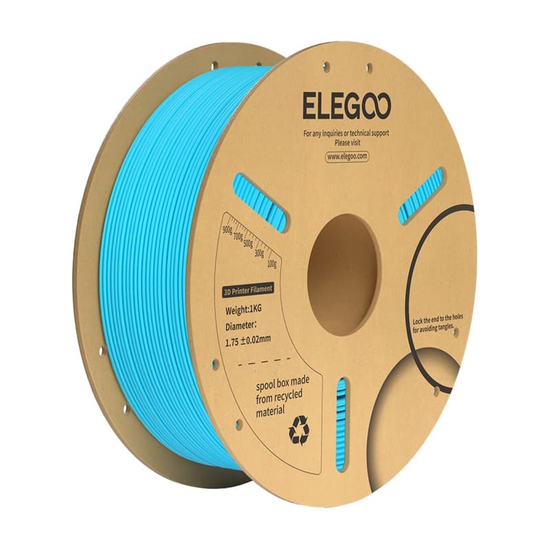 ELEGOO Filament PLA+ Blue 1.75 mm | Svetla, čista modra