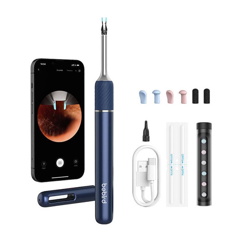 Bebird Note 5 pametni set za čiščenje ušes z vizualnim pregledom (modra)