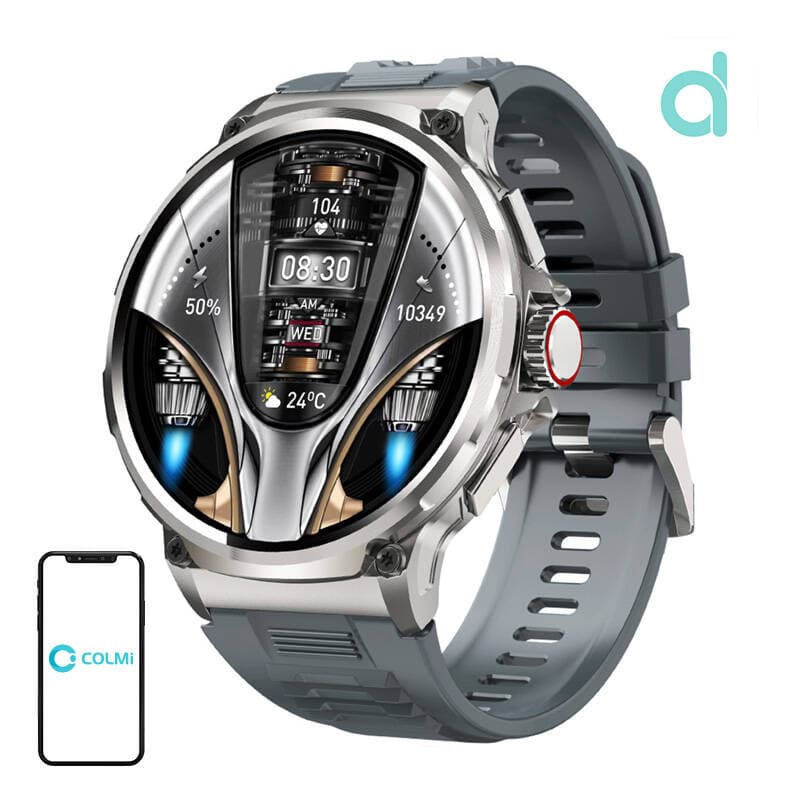 Pametna ura Colmi V69 (Srebrna), 1.85" HD, IP68, Bluetooth klic