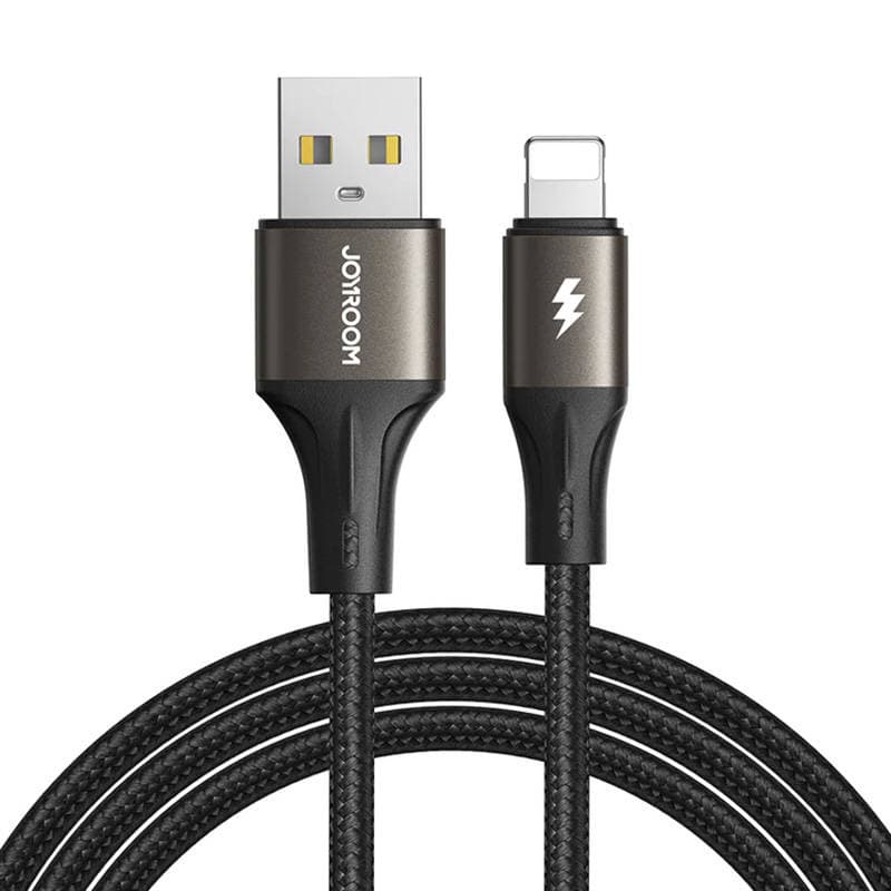 Kabel USB na Lightning Joyroom SA25-AL3 / 3A / 1.2m (črn)