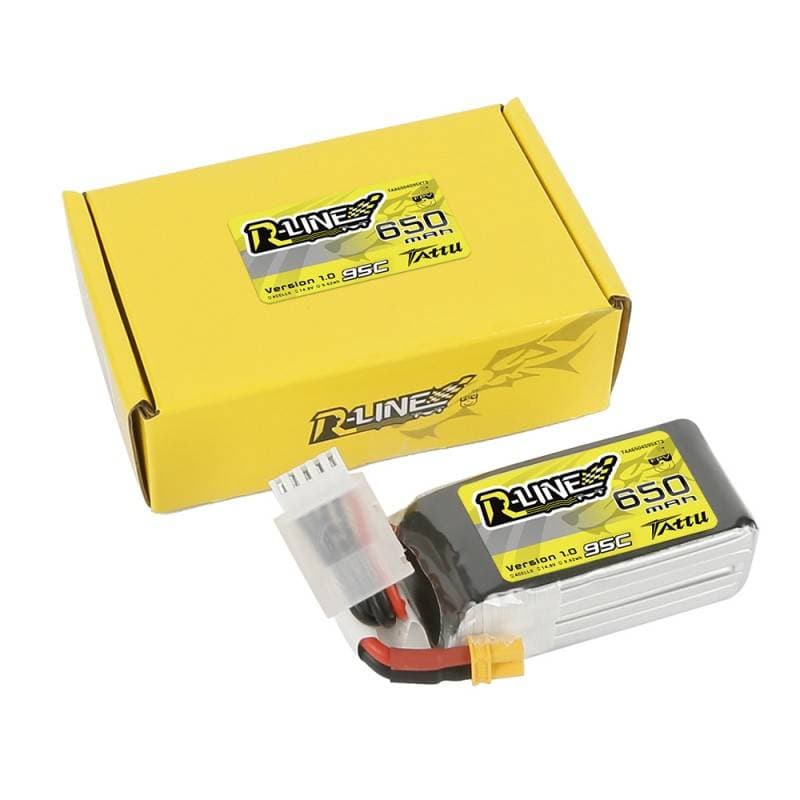 Tattu R-Line baterija 650mAh 14.8V 95C 4S1P XT30 5
