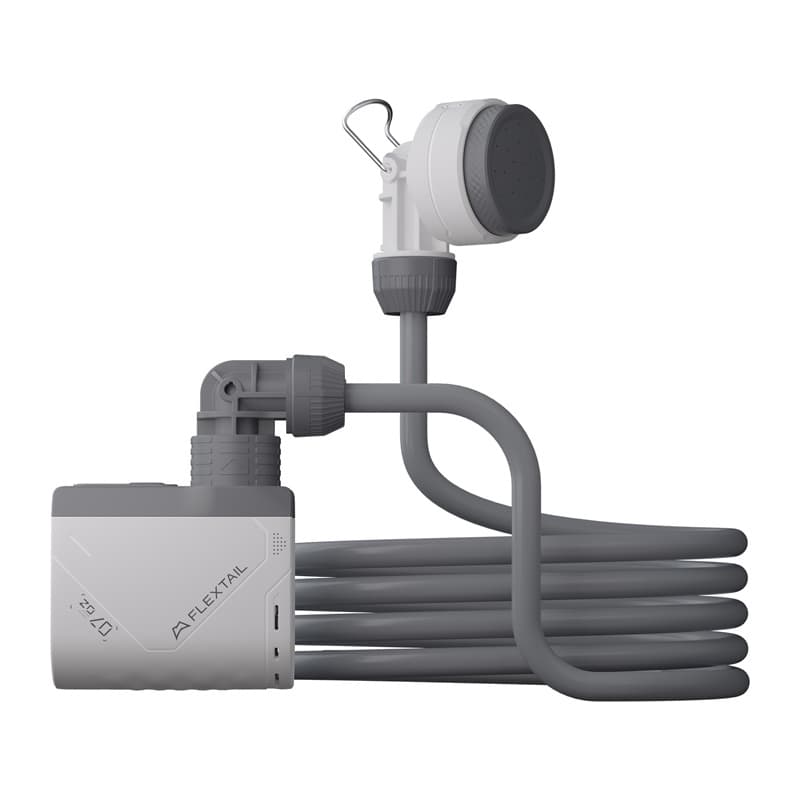 Prenosna prha Flextail Tiny Shower s pumpo (bela)