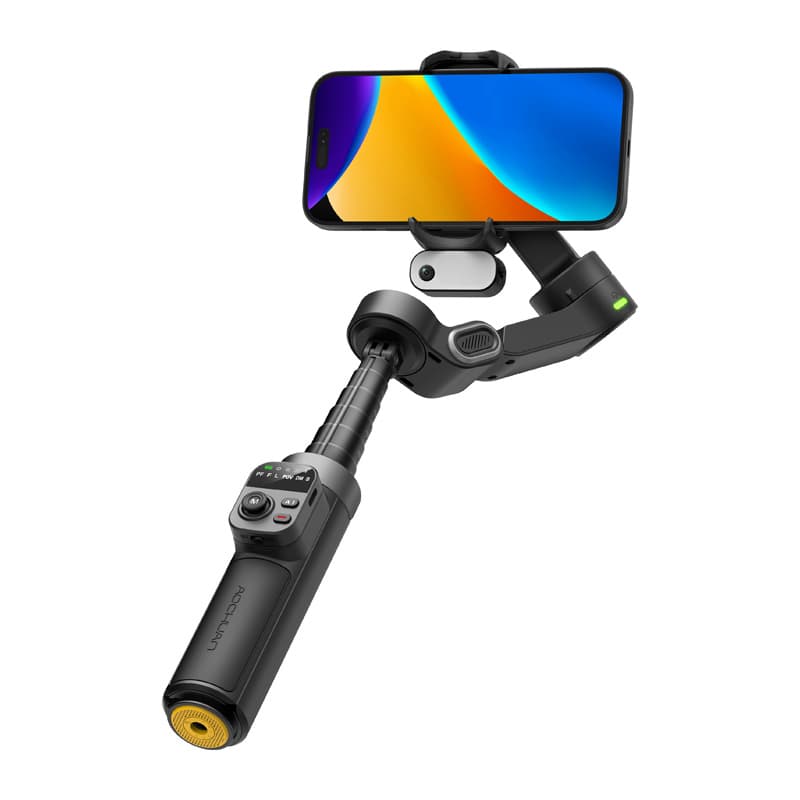AOCHUAN X3 Gimbal z AI Senzorjem (Črn) 2