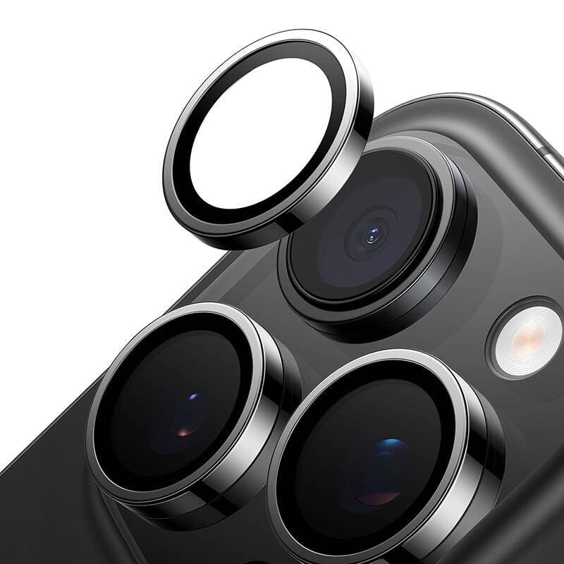 Steklo za kamero Torras Lensguard za iPhone 16/16 Plus (črna) 3