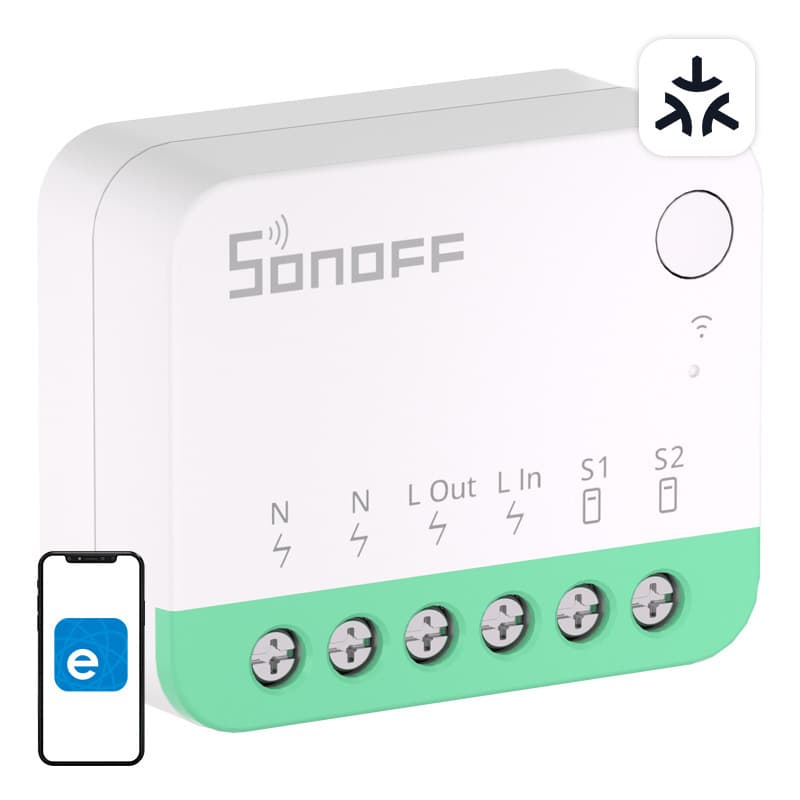 Sonoff MINIR4M pametno WiFi mini stikalo (Matter, HomeKit)