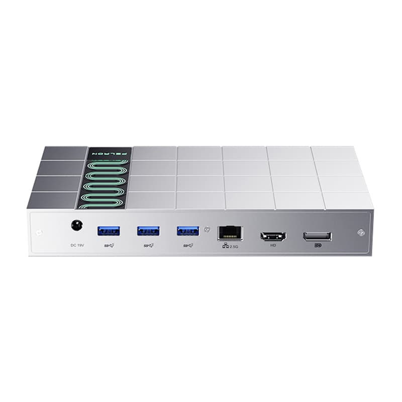 Peladn G2E Docking Station (Srebrna) Thunderbolt 5 5