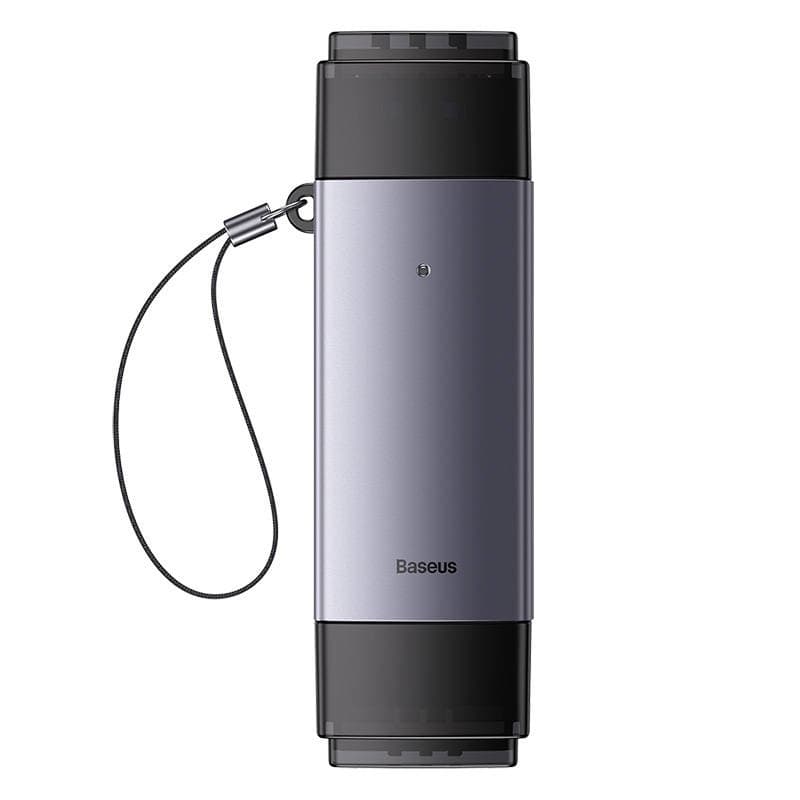 Bralnik kartic Baseus Lite Series SD/TF, USB + USB-C (siv) 2