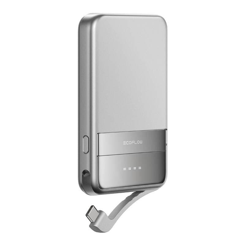 EcoFlow RAPID magnetna prenosna polnilka, 5000mAh (srebrna)