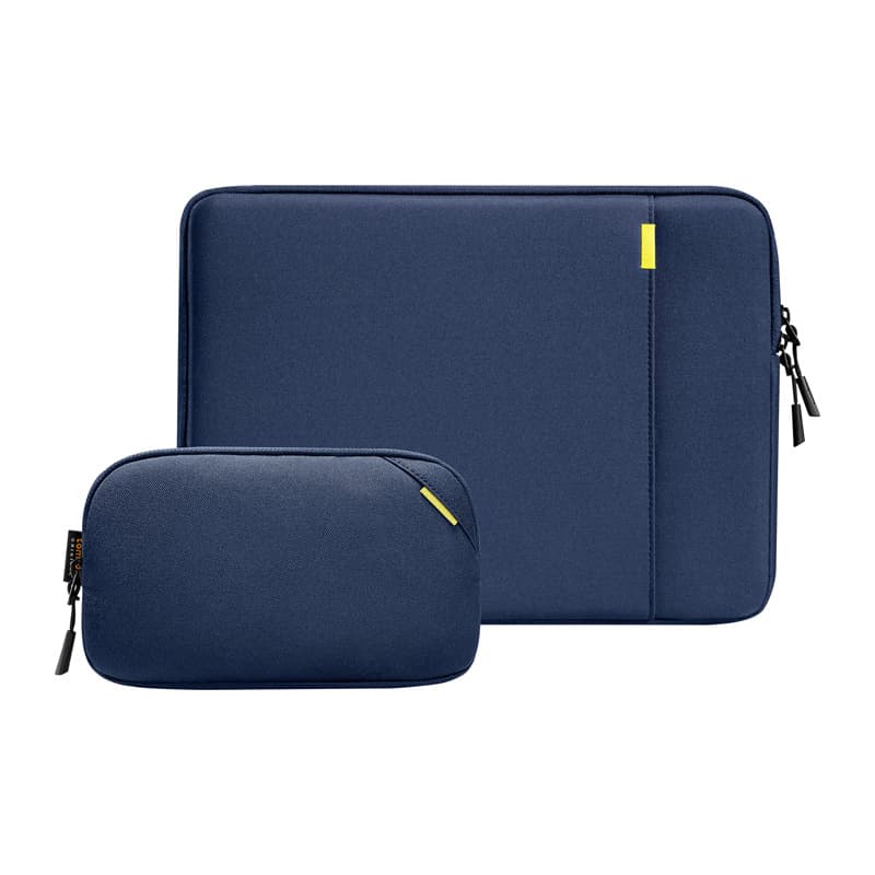 TOMTOC Defender-A13 etui za prenosnik + torbica 14" (modra)