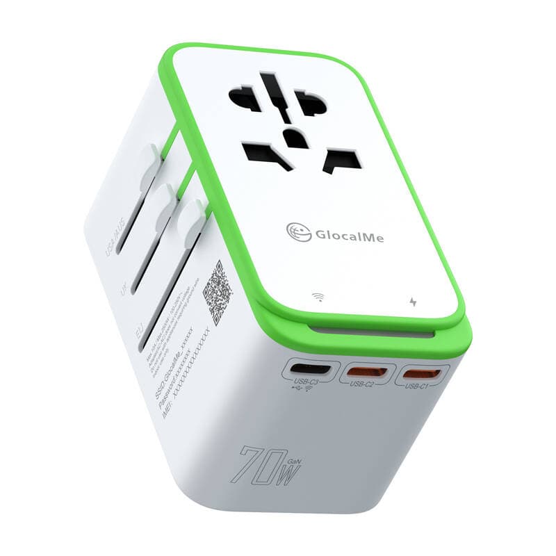 GlocalMe Roamplug adapter s 4G/LTE WiFi hotspotom