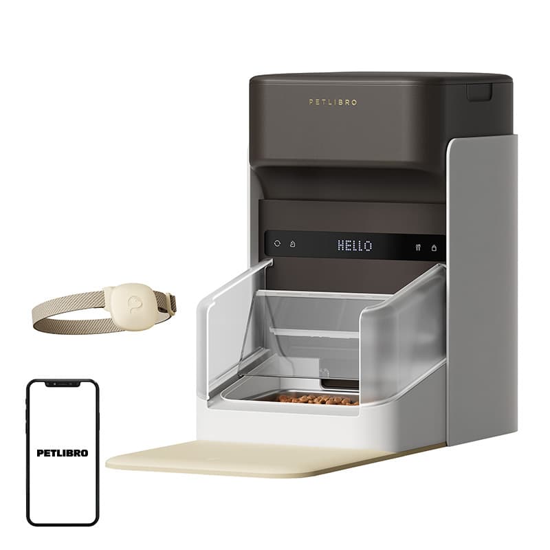 Petlibro RFID pametni razdelilnik hrane z ovratnico, 3L