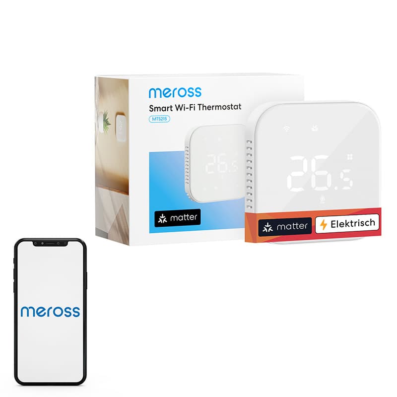 Pametni WiFi termostat Meross MTS215MA(EU) (Matter)
