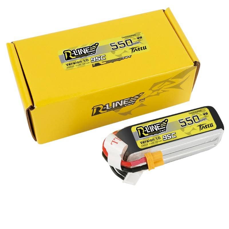 Tattu R-Line baterija 550mAh 14.8V 95C 4S1P 5