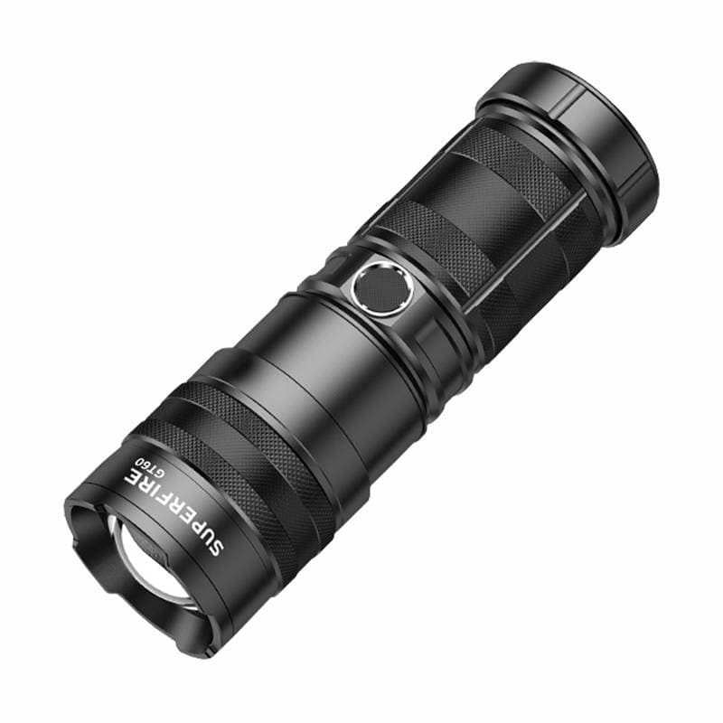 Superfire GT60 LED svetilka, 2600 lm, 2 načina, USB-C polnilna 2