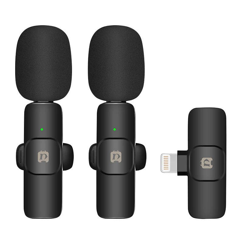 Brezžični mikrofon Puluz PU3150B Lavalier (Lightning)