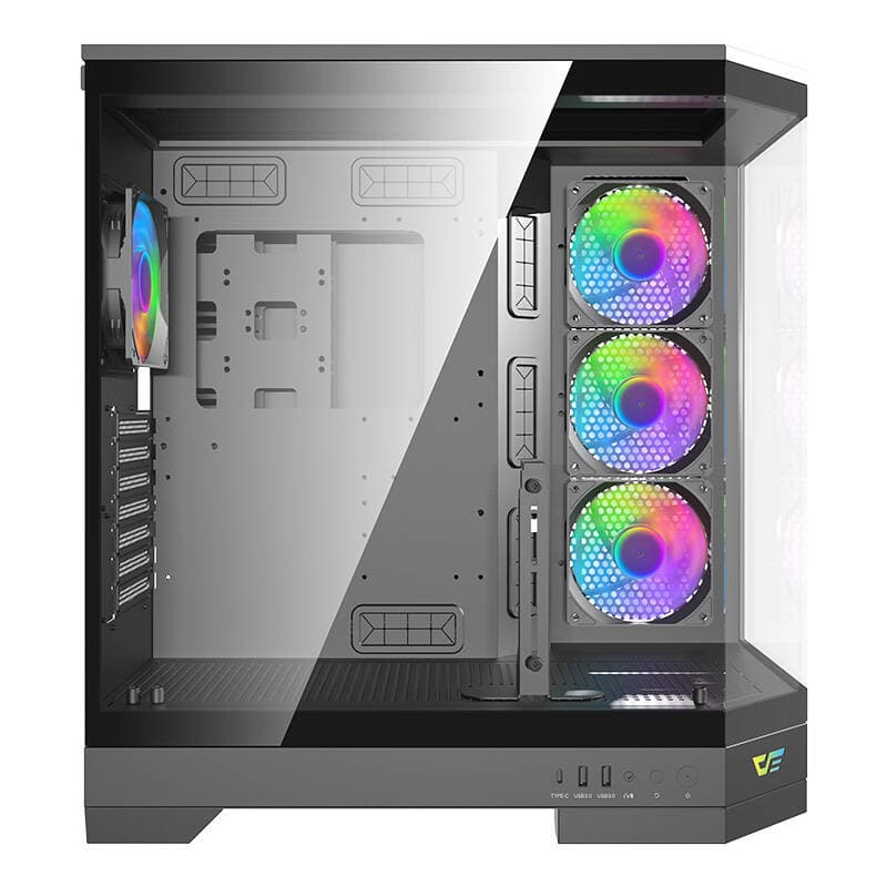Računalniško ohišje Darkflash DQX90 (črno) 2
