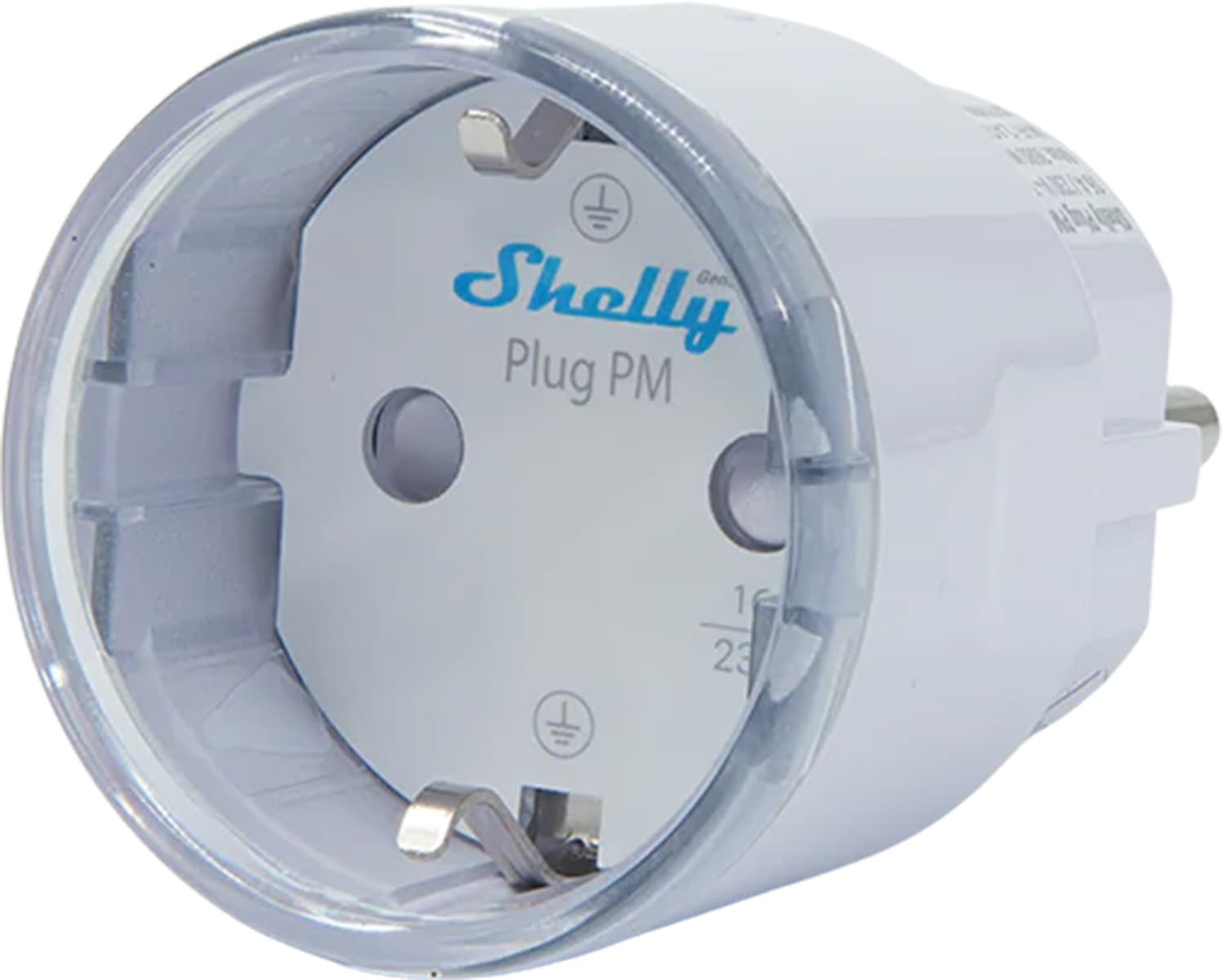 Pametna vtičnica Shelly Plug PM Gen3 Matter 13A, bela