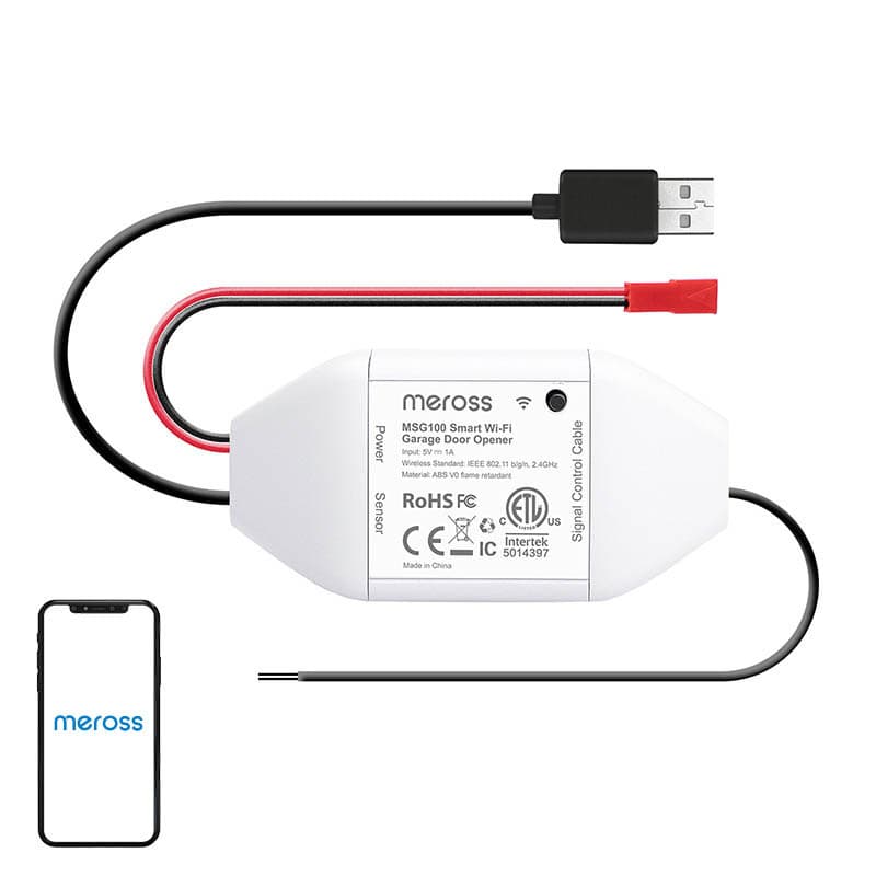 Meross MSG100HK pametno stikalo za garažna vrata (HomeKit)
