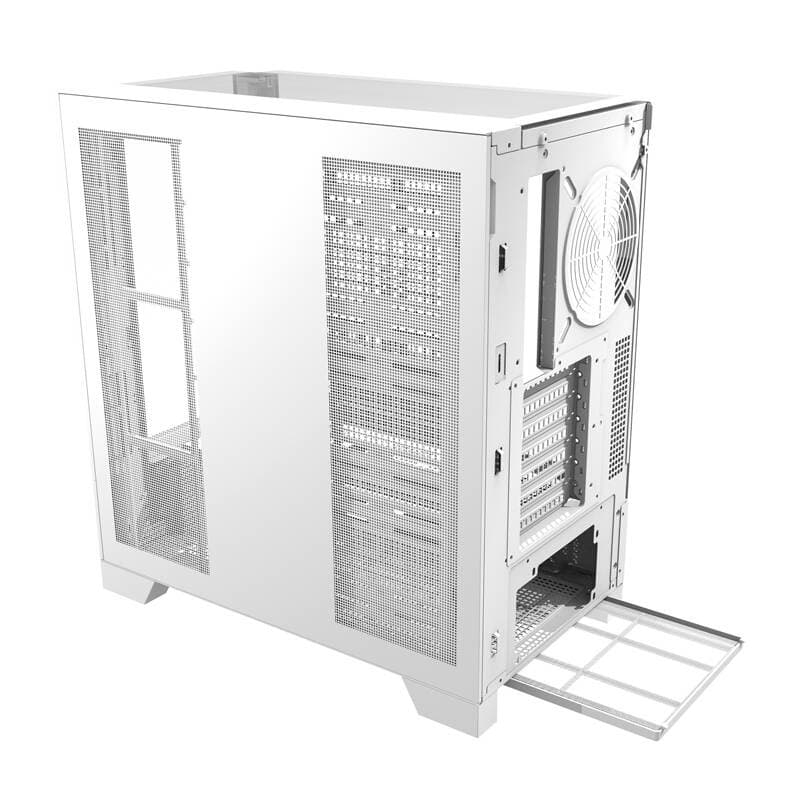 Računalniško ohišje Darkflash DY450 (belo, brez ventilatorjev) 8