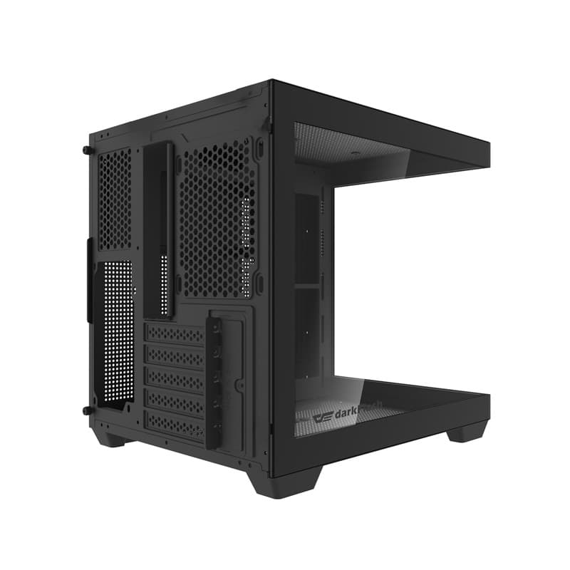 Darkflash C275P računalniško ohišje brez ventilatorjev (Črna) 2