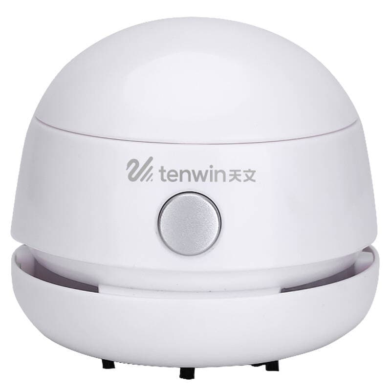 Mini namizni sesalnik Tenwin 8052-2 na polnjenje micro USB (bel)
