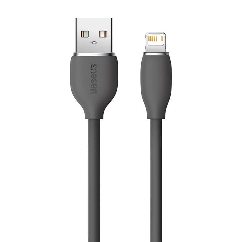 Baseus Jelly kabel USB na Lightning, 2.4A, 1.2m (črn) 8