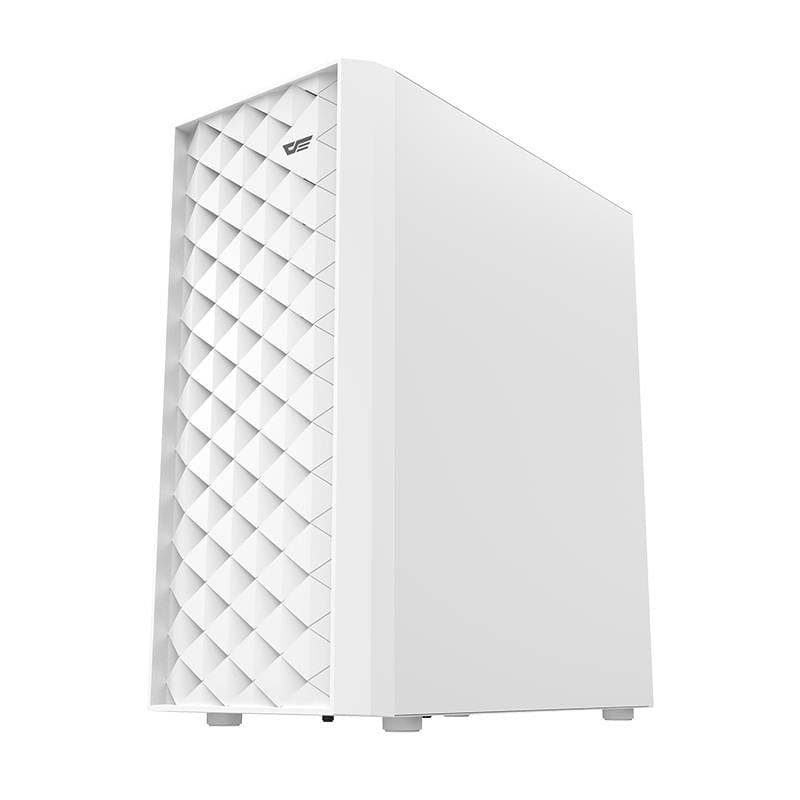 Ohišje za računalnik Darkflash DK351 (belo) + 4 RGB ventilatorje 4